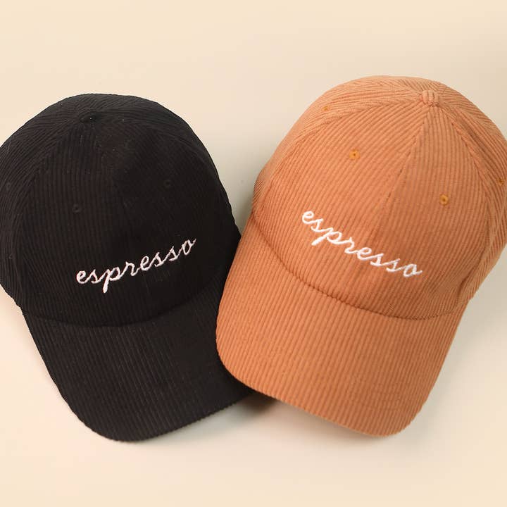 LoveLina - Wholesale Baseball Cap - Women's - Espresso Coffee Corduroy Baseball Cap (JOSSO)5