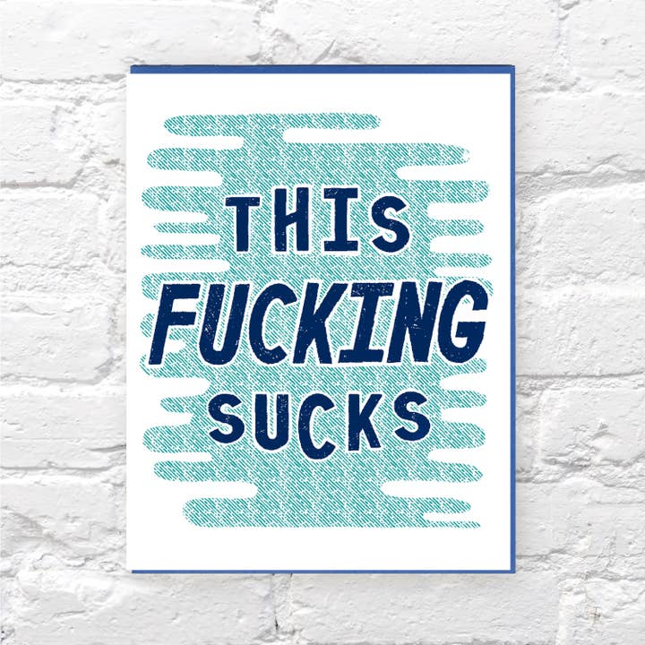 Verdammt Saugt Karte für den Großhandel von Bench Pressed