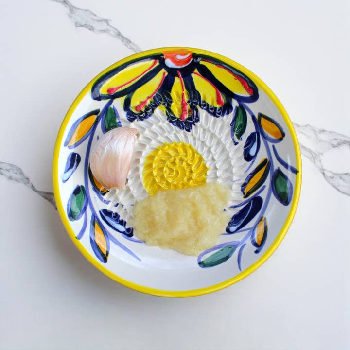 Spain Ceramics - Wholesale Grater - Daisy Ceramic Fine Grater1