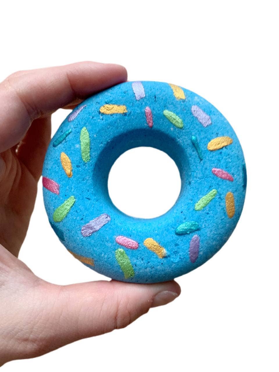 La Bomba - Wholesale Bruisbal/schuim - Donut Bath Bomb. Blauw, kauwgom7