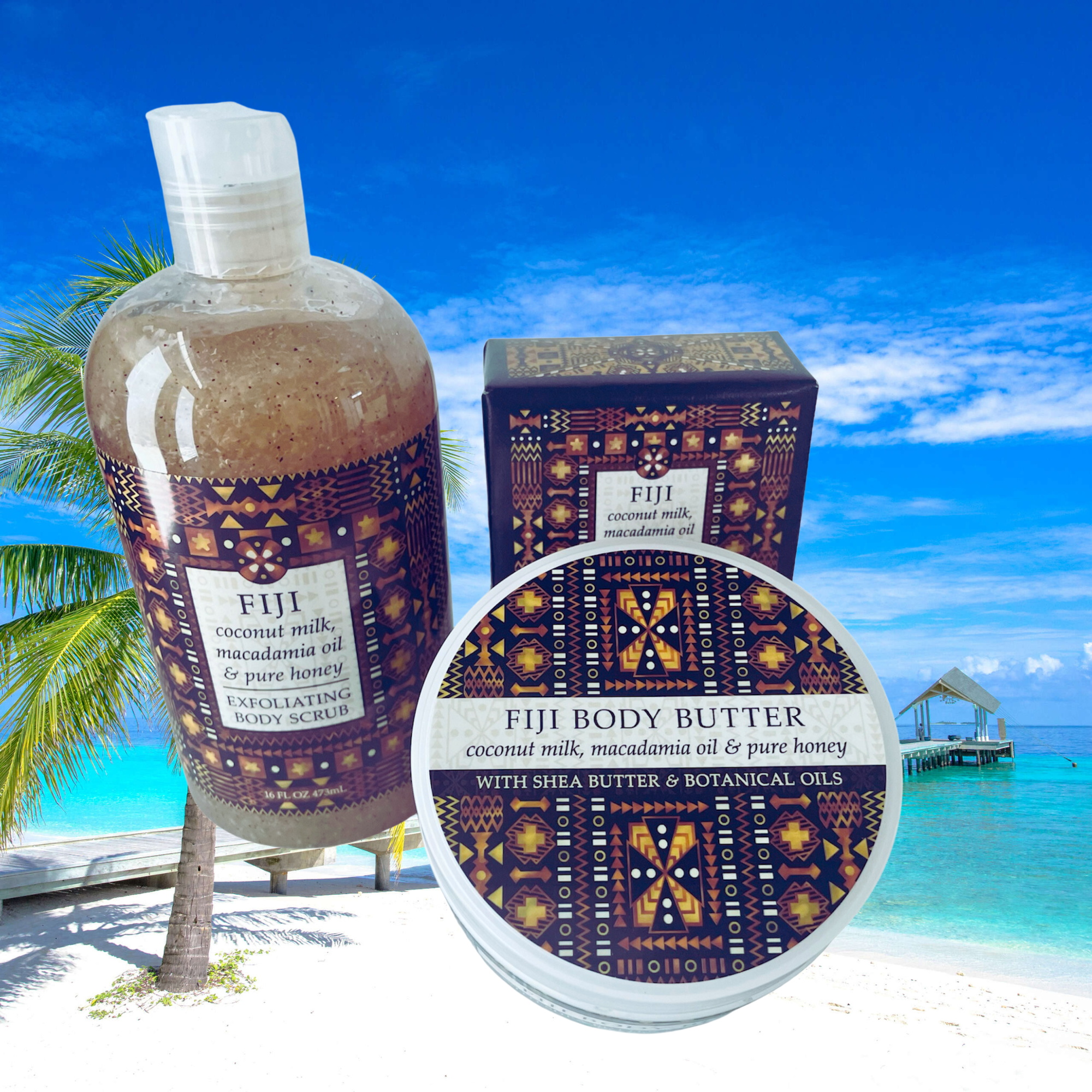 Essentialgifting™ - Wholesale Bath & Body Set - Bath and Body Collection-Fiji Coconut1