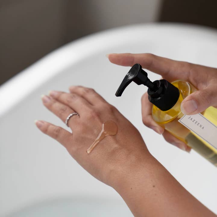 Jazeena - Wholesale Bath/Body Oil - Soothing Shave Serum | Irritation-Free, Chamomile-Rich 200ml6