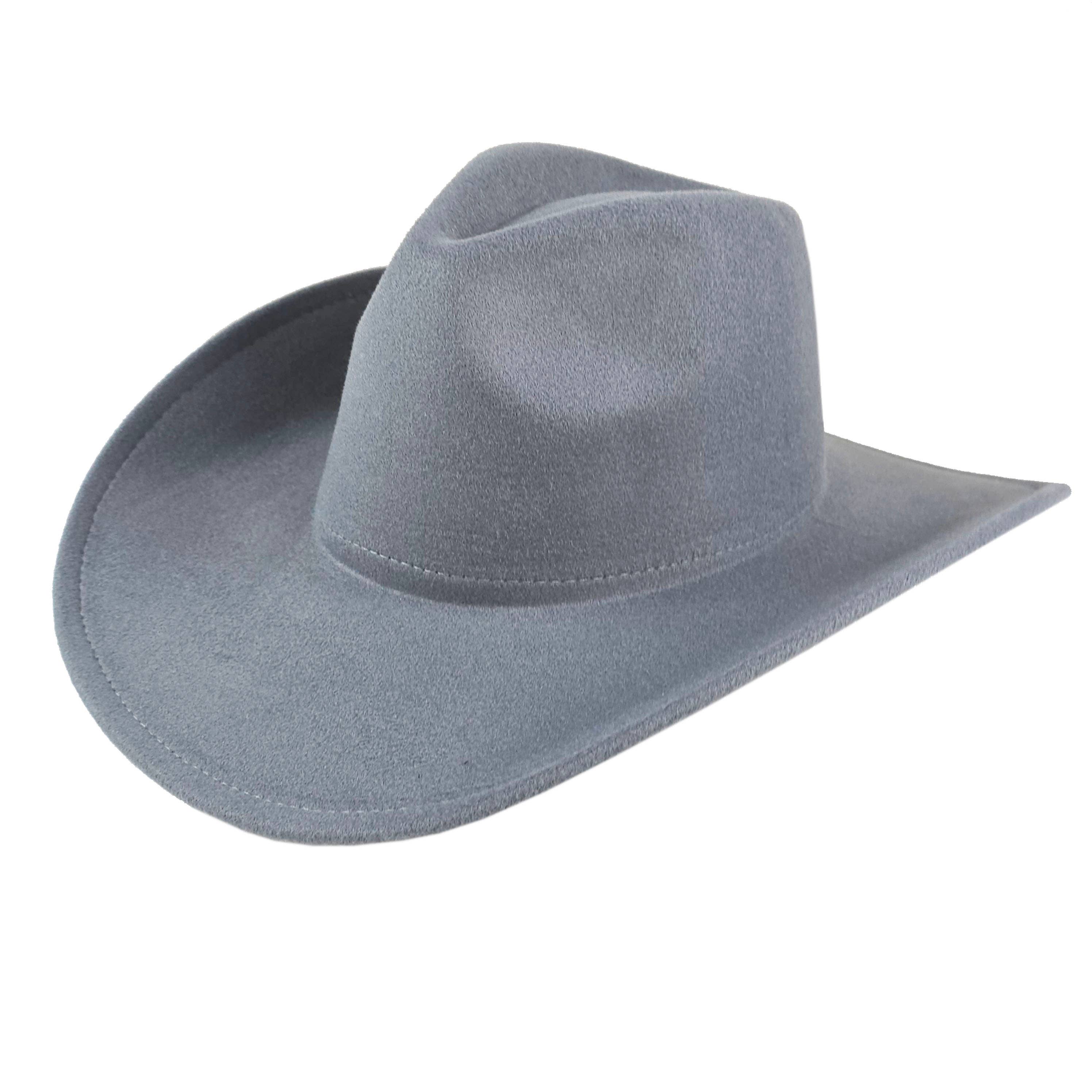 AdornWise - Wholesale Cowboy Hat - Unisex - Vegan Felt Classic Cowboy Hat – Adjustable & Durable15