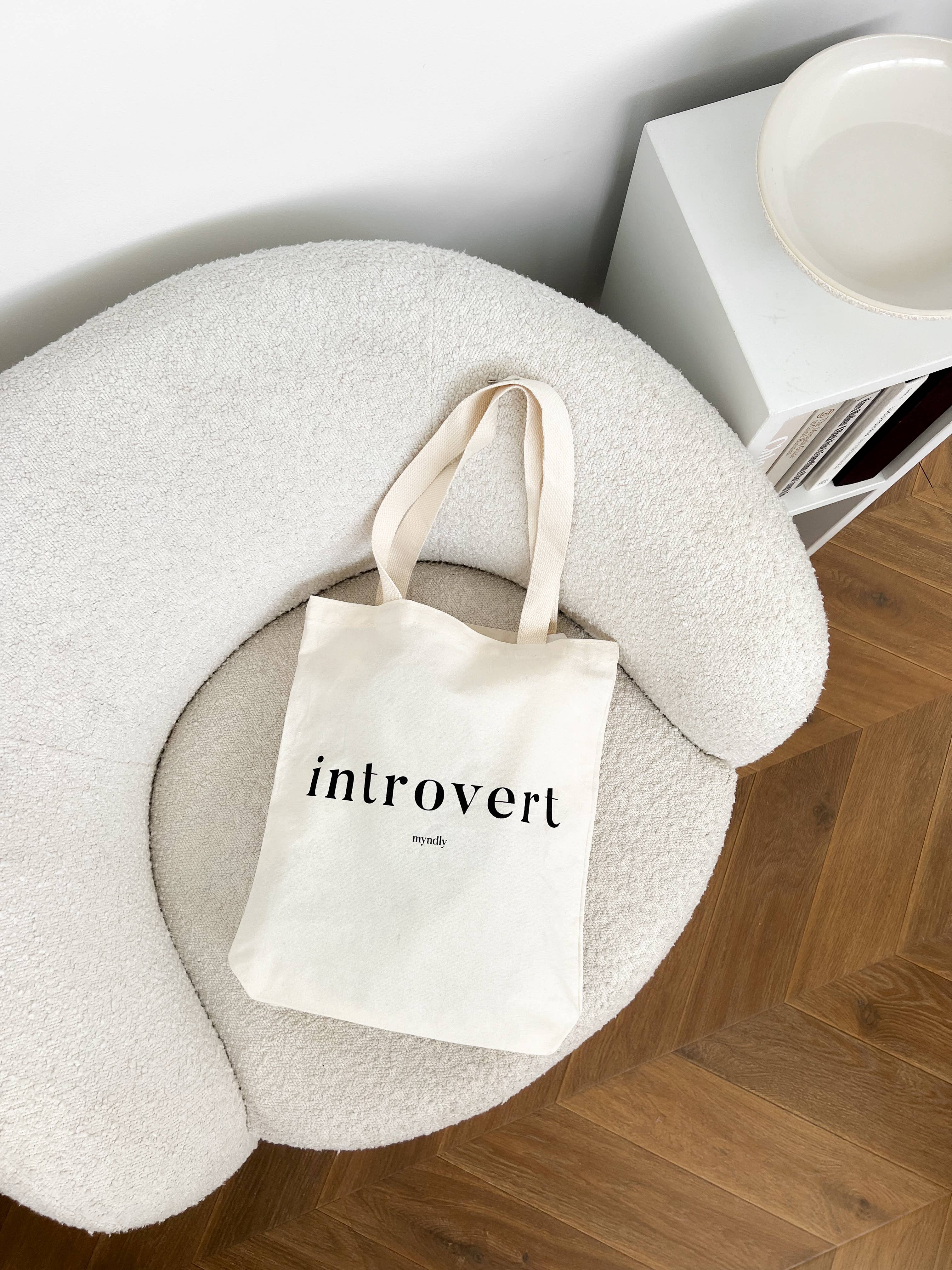 Myndly | Work+Life Essentials – wholesale Tote bag – Unisex – Introvert Tote Bag