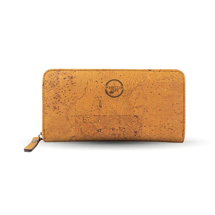 Albufeira Large Purse - Tan for wholesale by Whistler Tree - Trading company Blank Canvas Eco Ltd