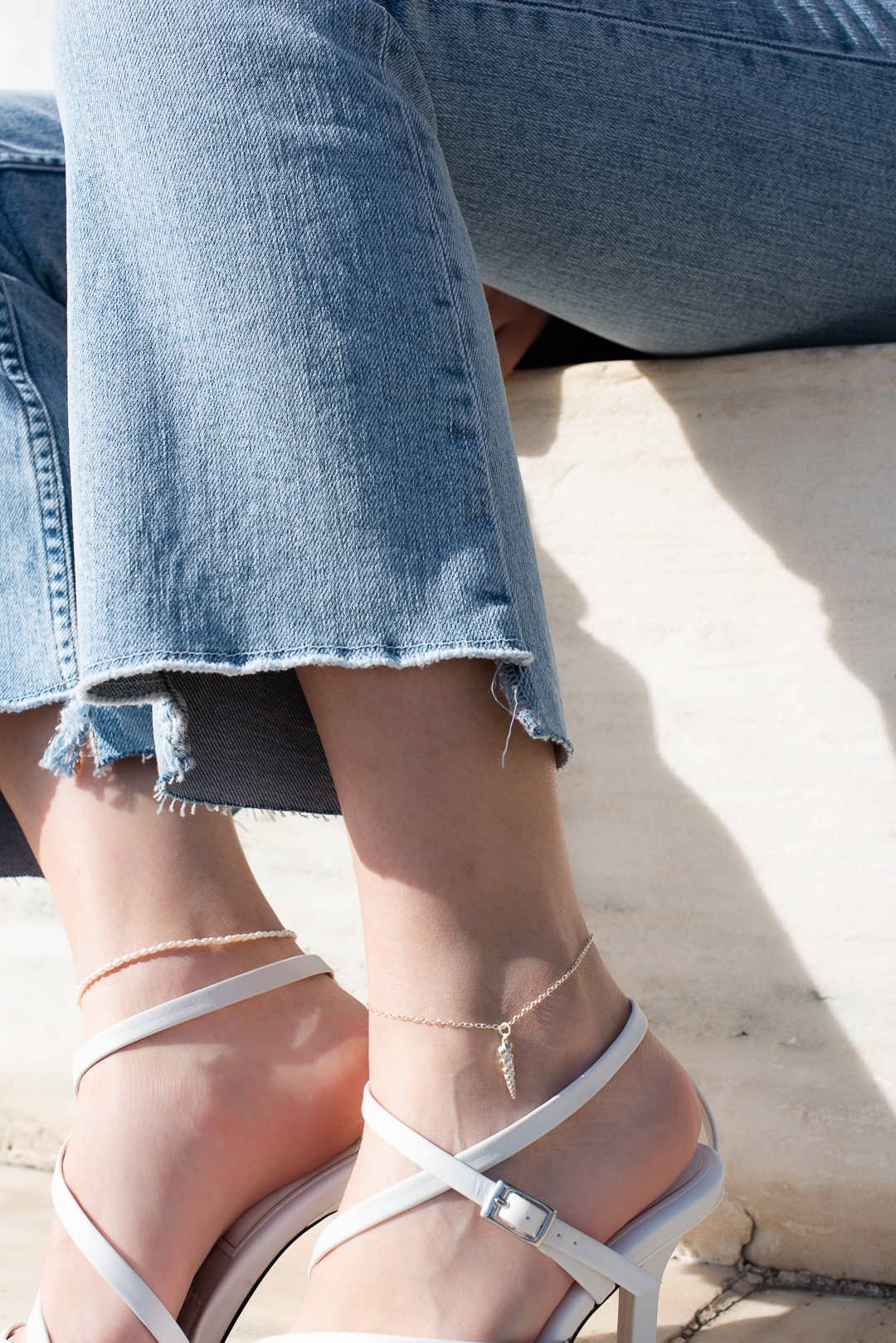 North & South jewelry – Großhandel Fußkettchen – kochyli Fußkette Silber Muschel Fußkette Sommer Fußkette Strand1