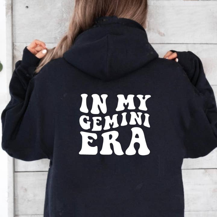 In My Gemini Era Hoodie for wholesale by 37 West Co