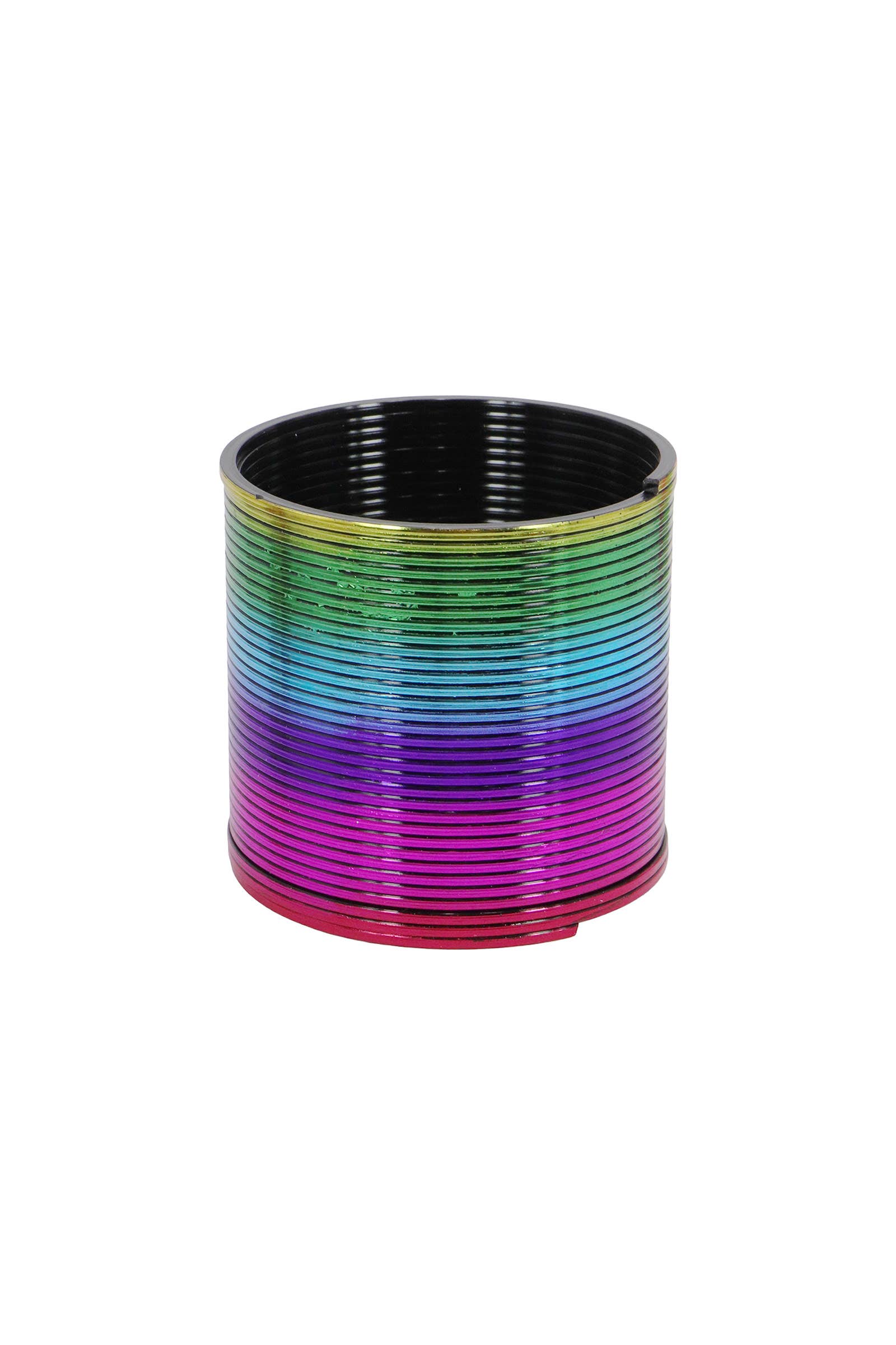 SURTIDO Juguete Slinky Mágico de Arcoíris Metálico Ombre de venta al por mayor en Faire4