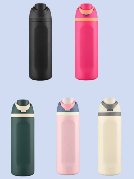 Bottiglia in acciaio inossidabile isolata con coperchio a scatto da 24 oz per la vendita all'ingrosso da parte di Vanilla Monkey