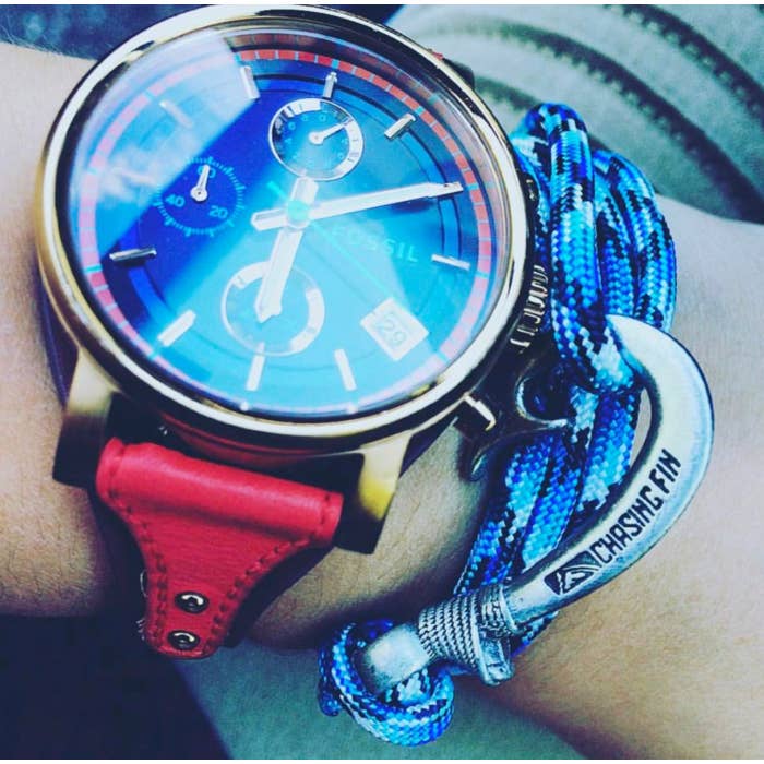 Chasing Fin - Wholesale Woven/Braided Bracelet - Digital Camo Fish Hook Bracelet | Anklet2