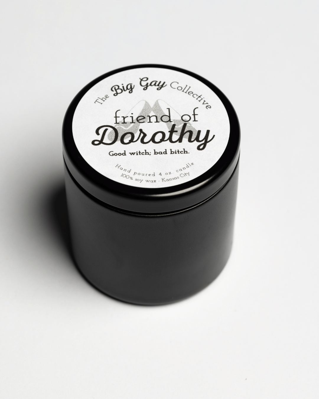 The Big Gay Collective LLC - Wholesale Jar/Filled Candle - Friend of Dorothy2