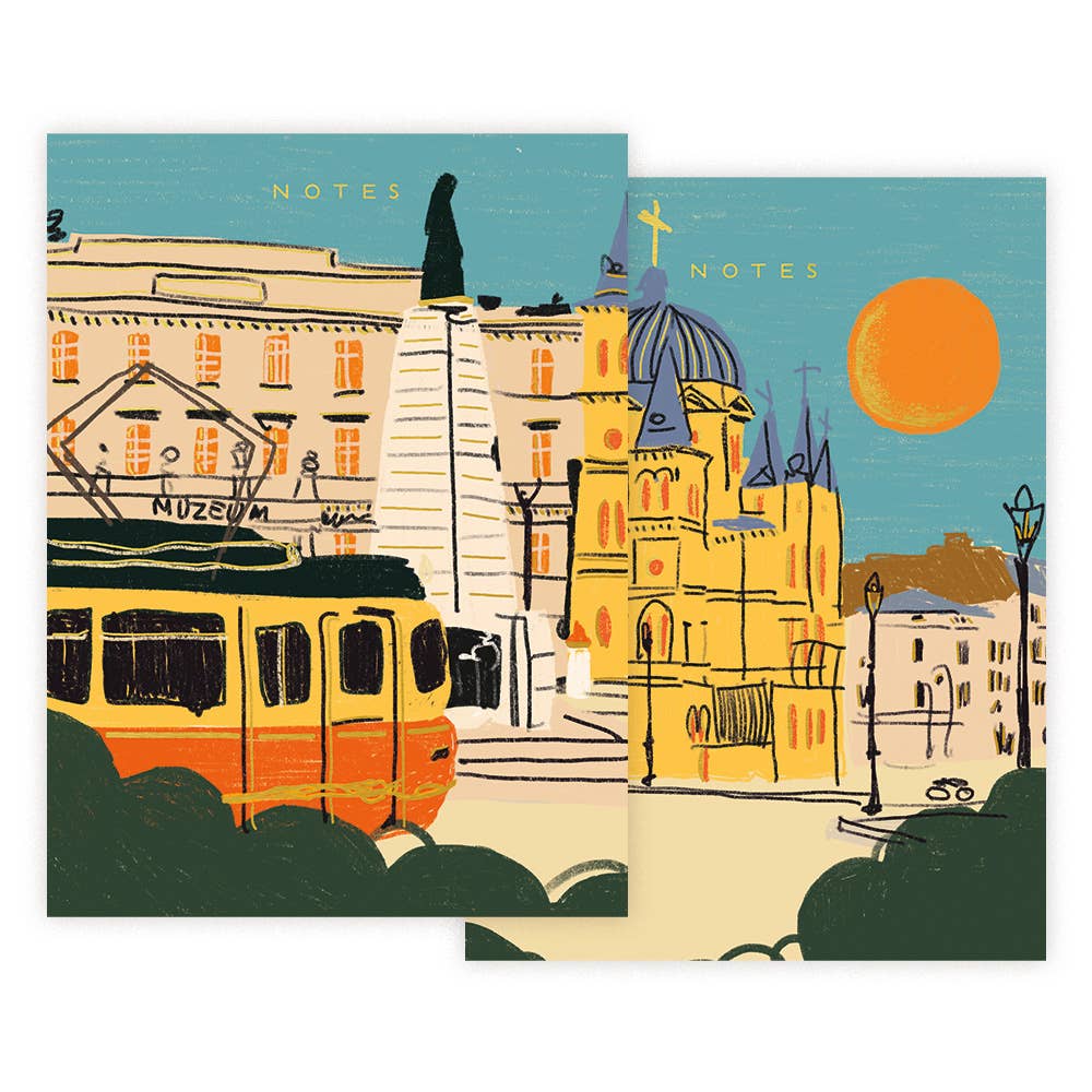 Seedlings – Engroshandel Notesbog – City Tour Notebook-sæt1