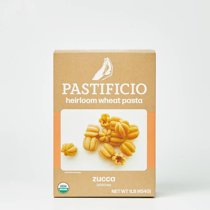 Pastificio Boulder - Wholesale Pasta - Heirloom Wheat Dry Pasta - Zucca