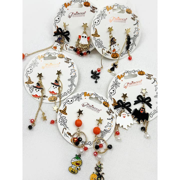 Halloween Theme Cute Mixed Earring Set for wholesale by Love and Repeat
