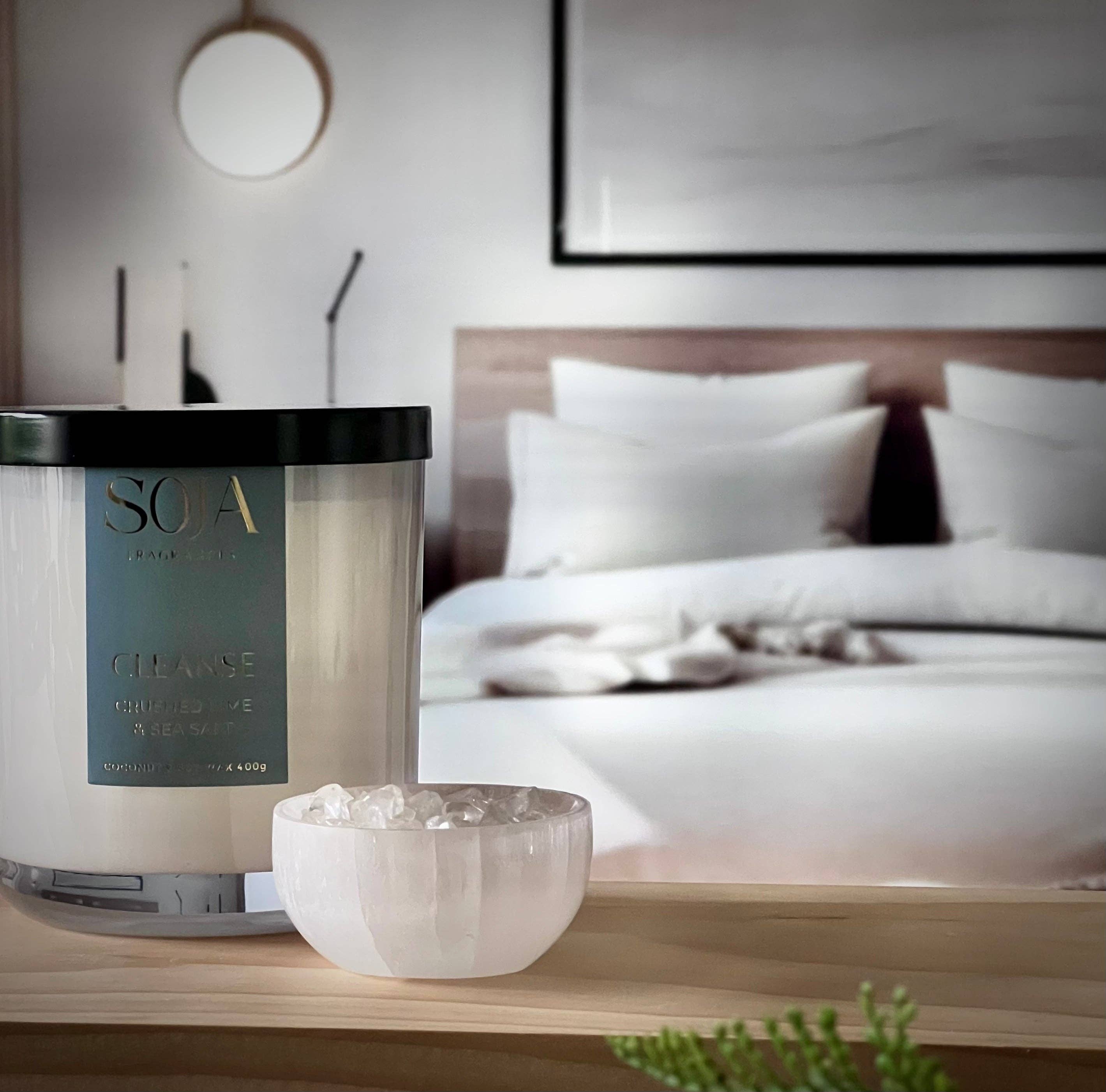 Soja Fragrances - Wholesale Jar/filled candle - Cleanse - Crushed Lime & Sea Salt Candle4