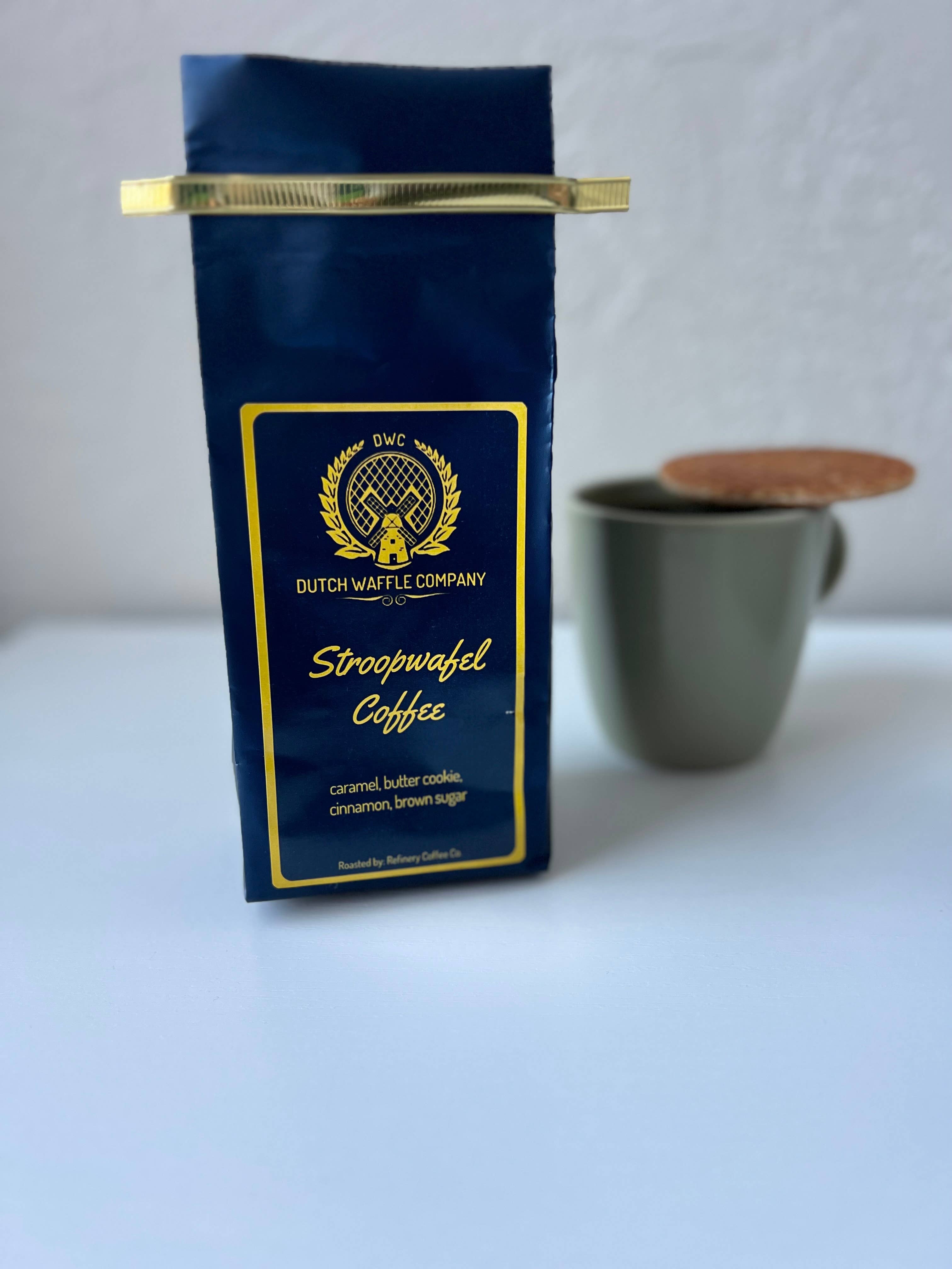 Dutch Waffle Company Stroopwafel Cookie - Wholesale Coffee Beans - Stroopwafel Coffee from local roaster8