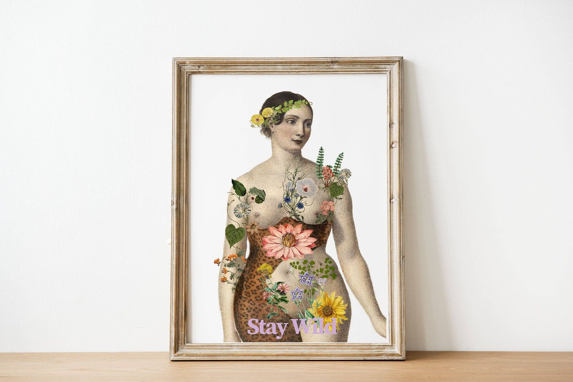 PRRINT! - Wholesale Art Print - Feminist Art Stay Wild Woman3
