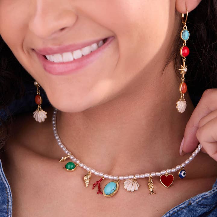 Alex and Ani - Wholesale Pendant/Charm Necklace - Moonlight Beach Pearl Charm Necklace1