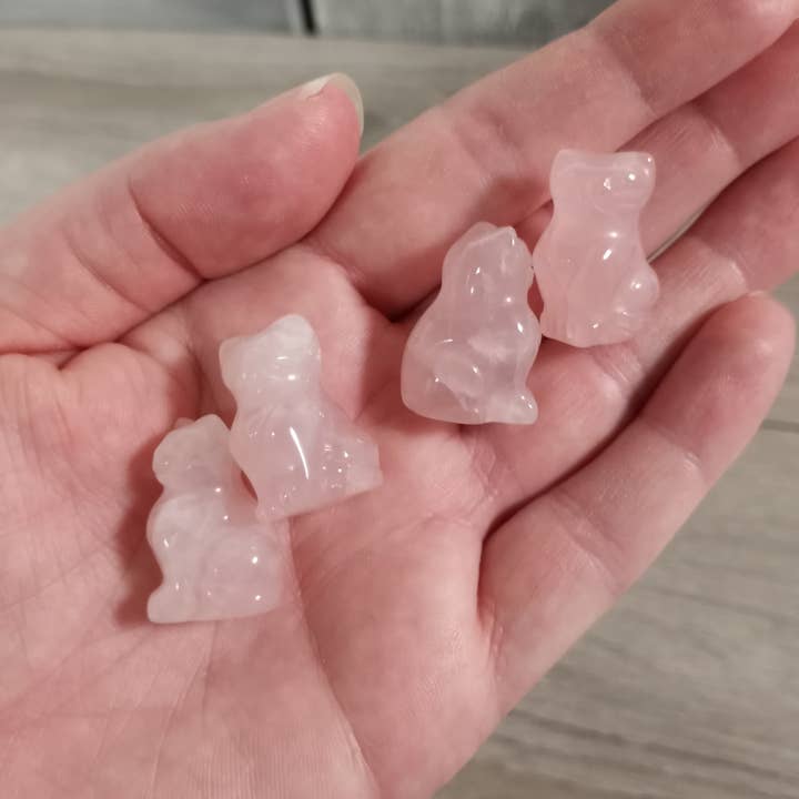 Keystone Crystals - Wholesale Decorative Figurine - Small Gemstone Cat Figurine – Carved Crystal Animal Statue