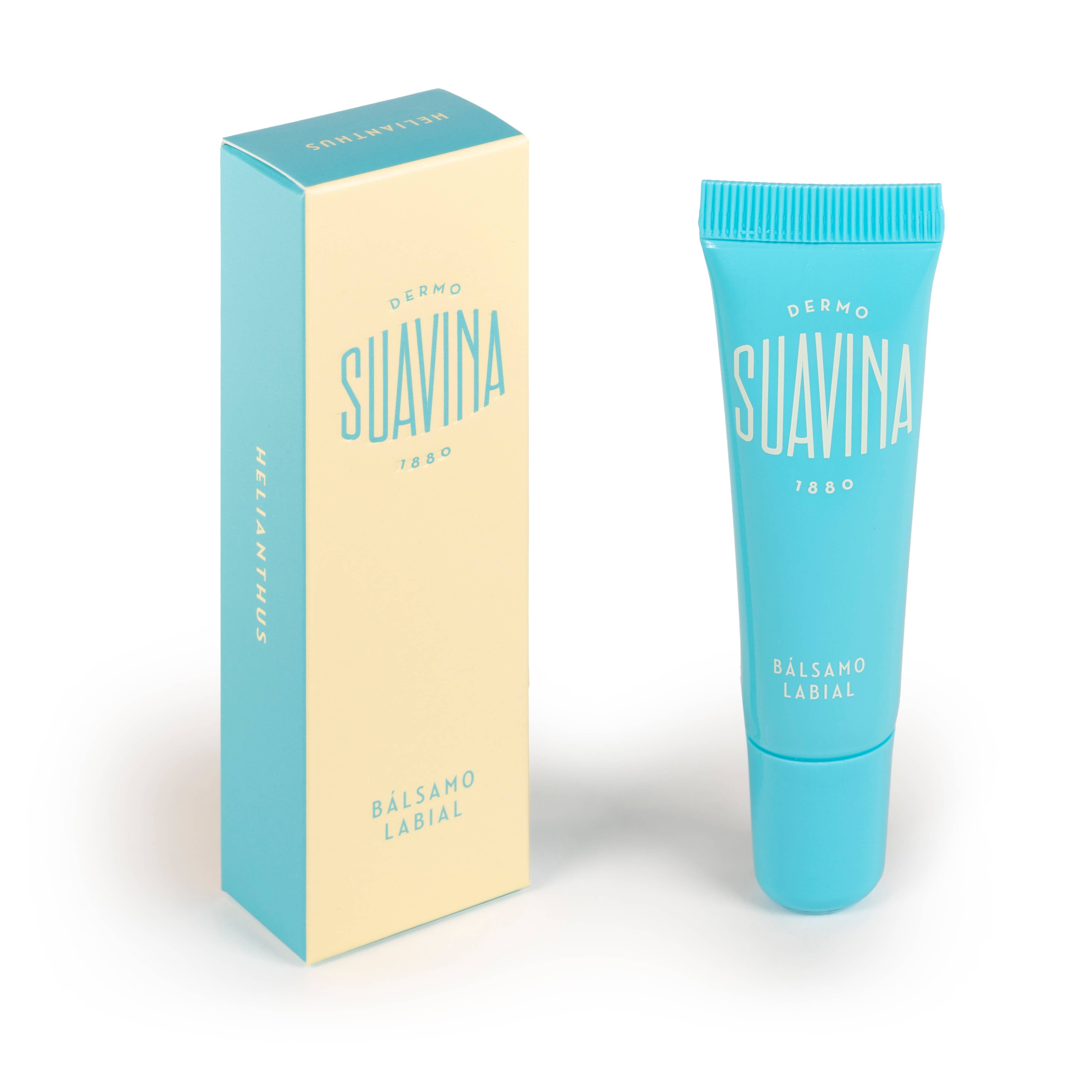 DERMO SUAVINA UKI – Bálsamo labial por atacado – Bálsamo labial HELIANTHUS em tubo com FPS 15 - Dermo Suavina3