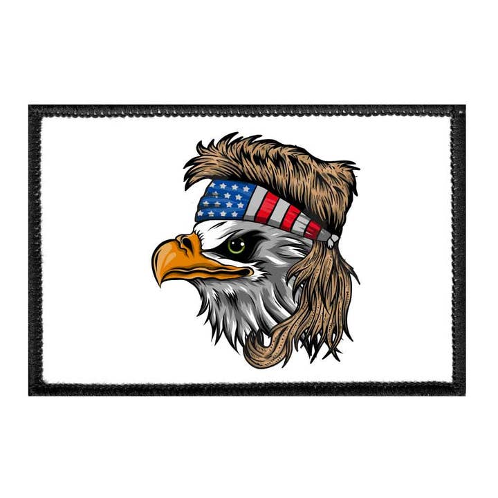 Pull Patch - Wholesale Patch - Eagle Mullet - Removable Patch