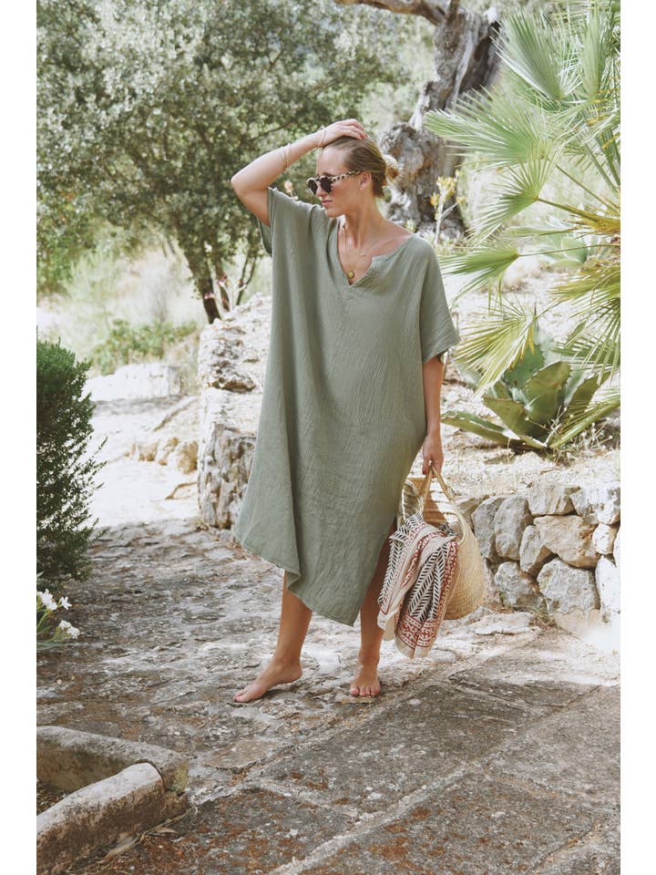 Beachwood The Label - Vendita all'ingrosso Caftano - Donna - Il Caftano Cala//Sage3