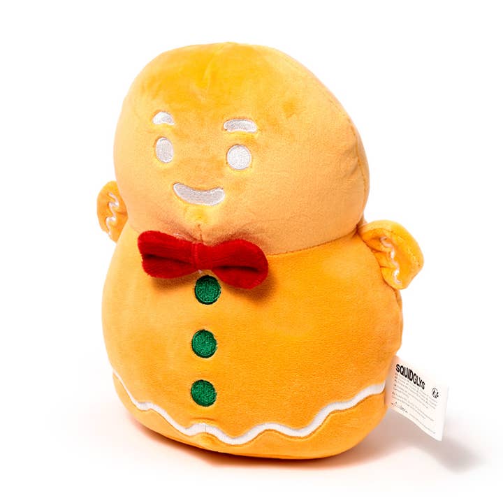 Puckator Ltd – wholesale Stuffed/plush toy – Kids & baby – Squidglys Baker Street Christmas Gingerbread Man Plush Toy3