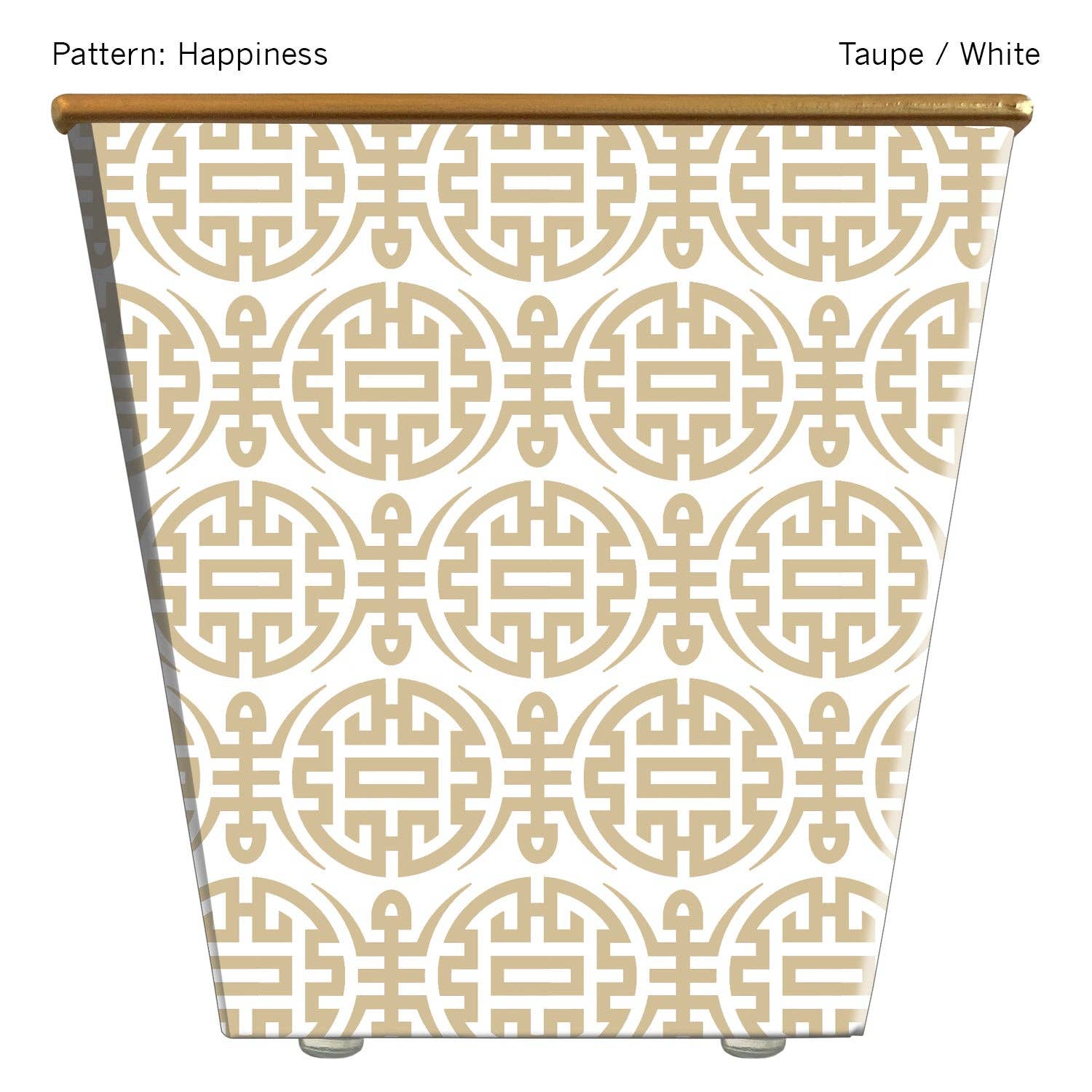 Hedge Farm Candles and Containers - Wholesale Plant Pot - WHH Happiness Cachepot Container Only11