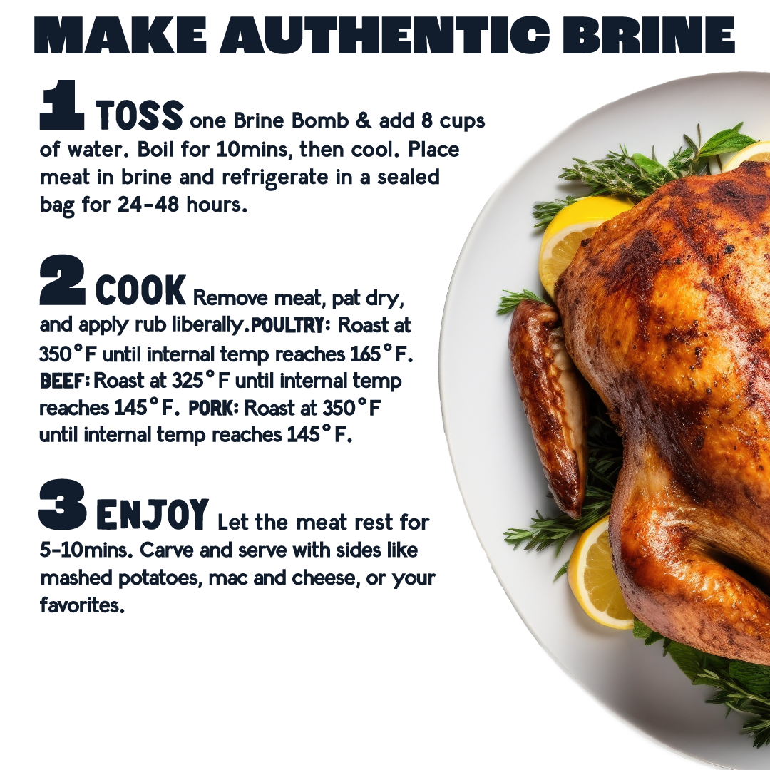 EZ Bombs - Wholesale Rub - Brine Bomb with Rub – by EZ Bombs (24 Units/Case)1