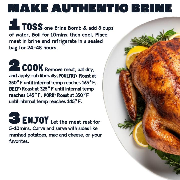 EZ Bombs - Wholesale Rub - Brine Bomb with Rub – by EZ Bombs (24 Units/Case)1