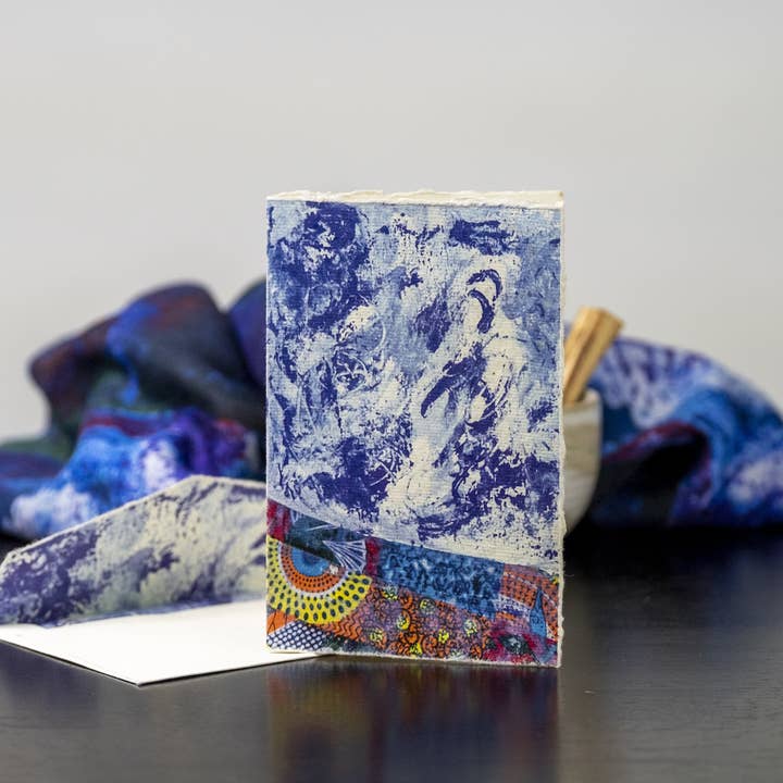 Blue Skies Blank Greeting Card for wholesale by I Own It Designs