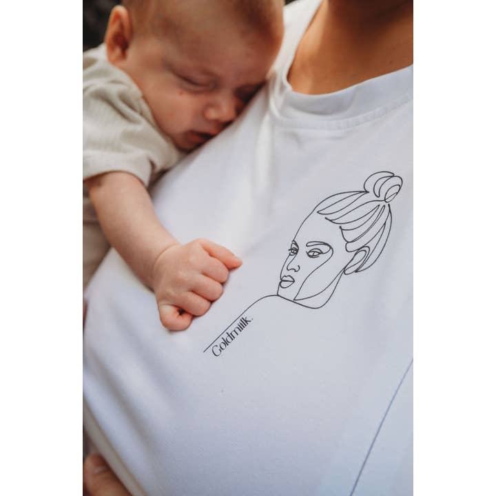 GoldMiilk - Wholesale Nursing top – Maternity - Lady Breastfeeding Tee6