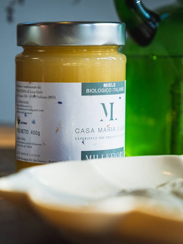 Honey wildflower - Organic - 400gr for wholesale by Villa Manodori