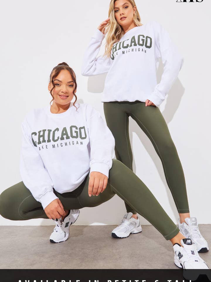 OLIVE CONTOUR HIGH WAIST LEGGING for wholesale by In The Style