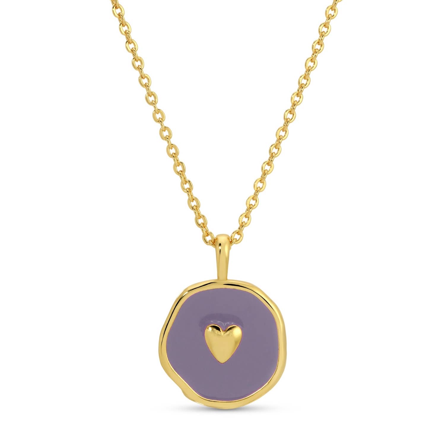 Splendid Iris - Wholesale Pendant/Charm Necklace - Tiny Heart Necklace8