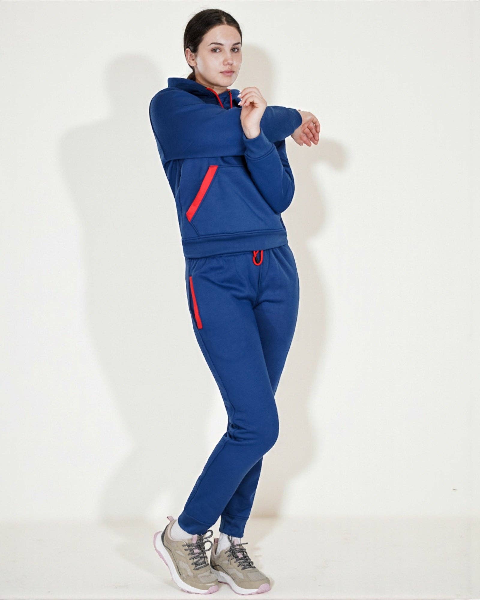 Royal Threads - Wholesale Lounge Set - Women's - Women’s Pullover Hoodie Sweatsuit5