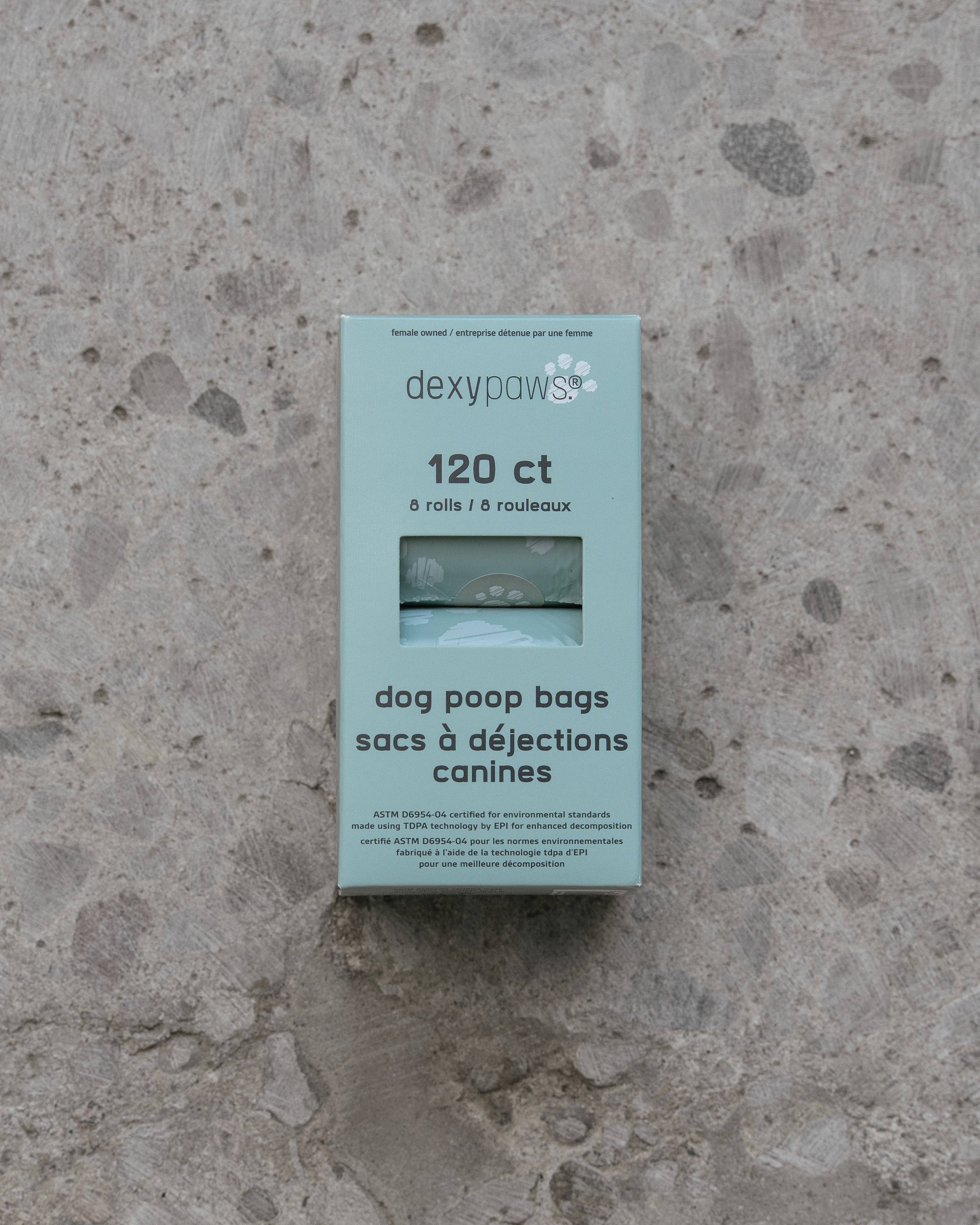 dexypaws - Wholesale Pet Poop Bag - Sage Green Poop Bags0