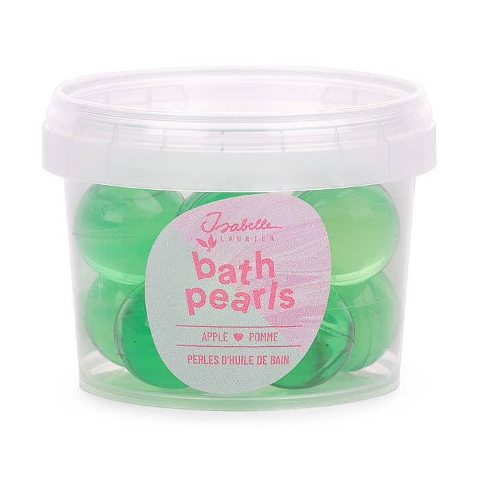 8 Pérolas de Óleo de Banho Verde - Maçã - 8x4g por atacado de Isabelle Laurier