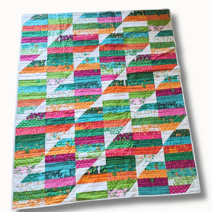 Jungle Baby Quilt for wholesale by Bearcat Sewing