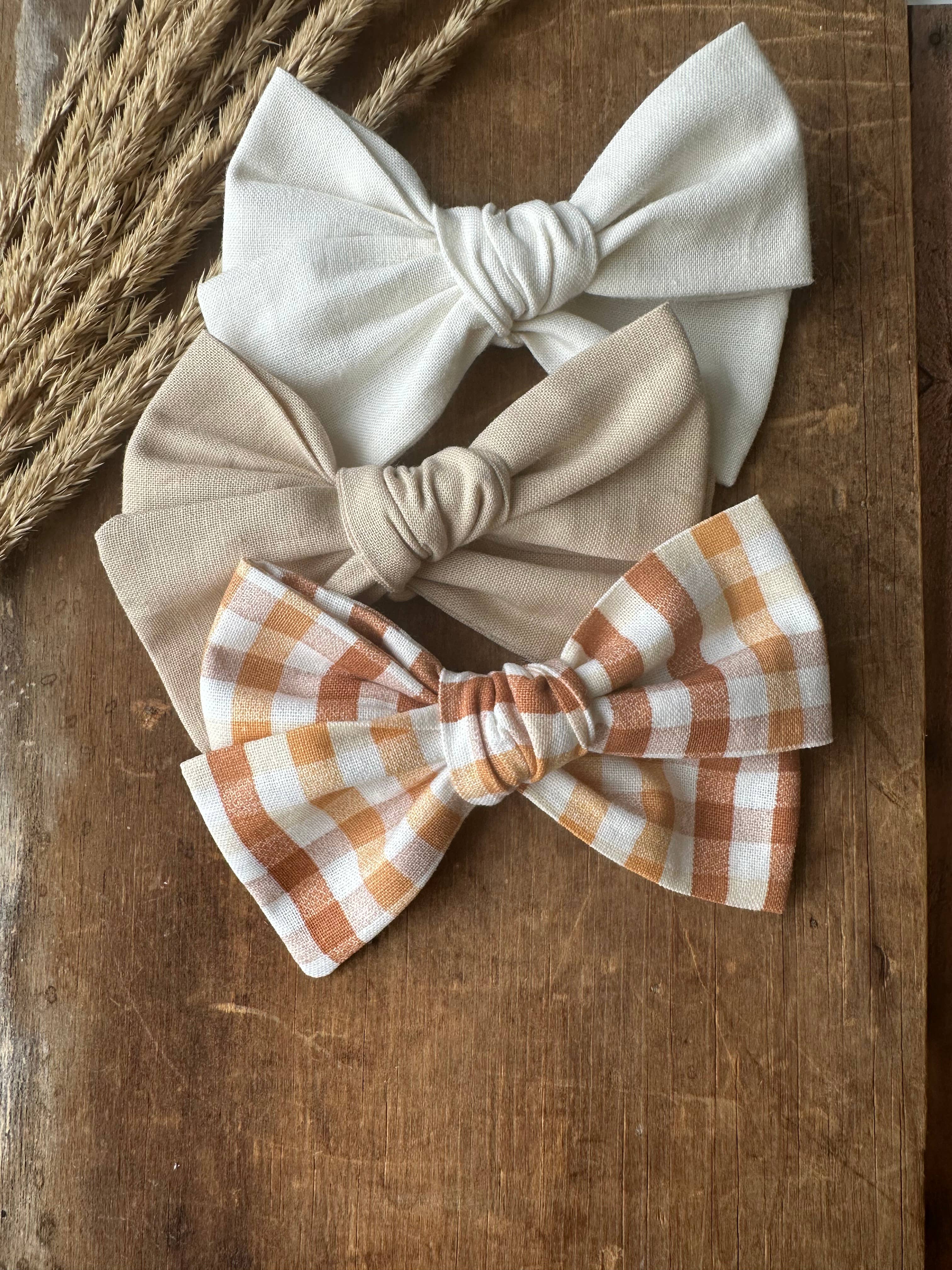 Brynn + Me - Wholesale Hair Bow - Kids - Fall Hair Bows, Girls Hair Accessory, Baby Bows, Stocking 4