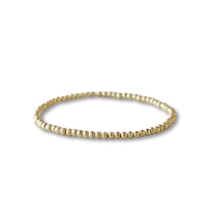 Lenny & Eva - Wholesale Beaded Bracelet - Collection Pack - Gold Beaded Bracelet Pack with Display