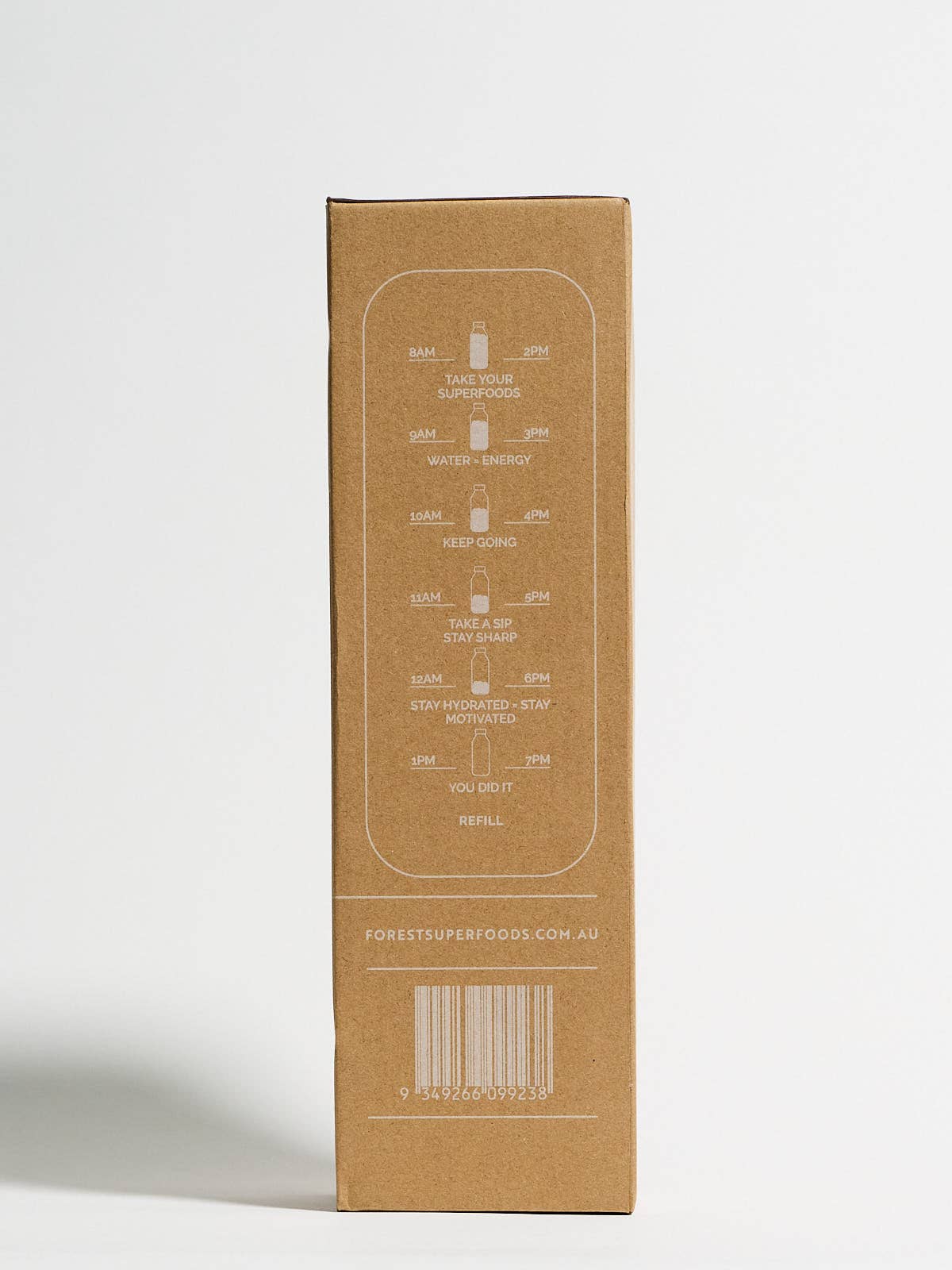 Forest Super Foods - Vente Bouteilles d'eau - Bouteille en verre borosilicate1