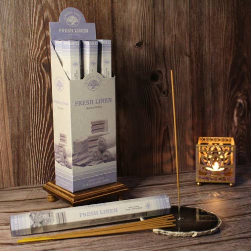 Green Tree - Wholesale Incense - Green Tree Fresh Linen Incense3