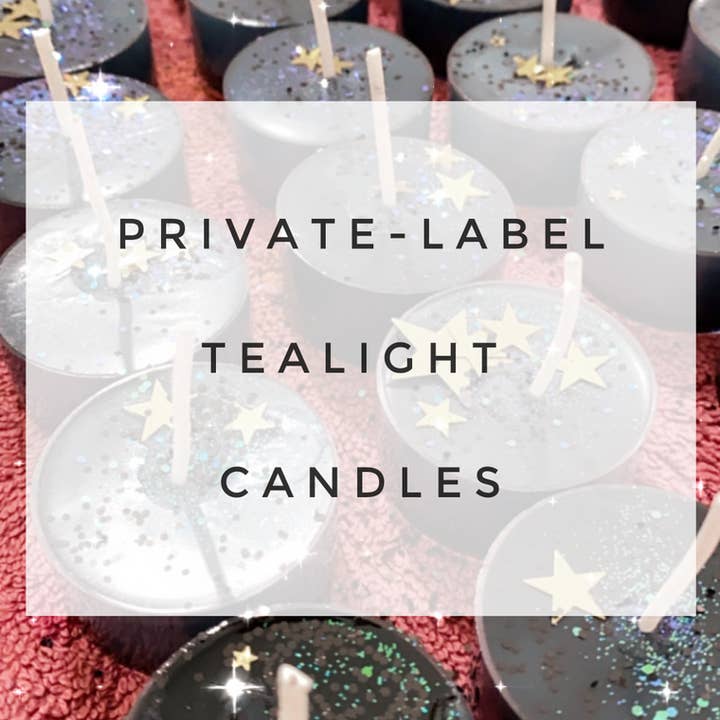 Raven’s Hearth - Wholesale Tea Light Candles - Private Label Tealight Candles
Low Minimum
Soy/Vegan