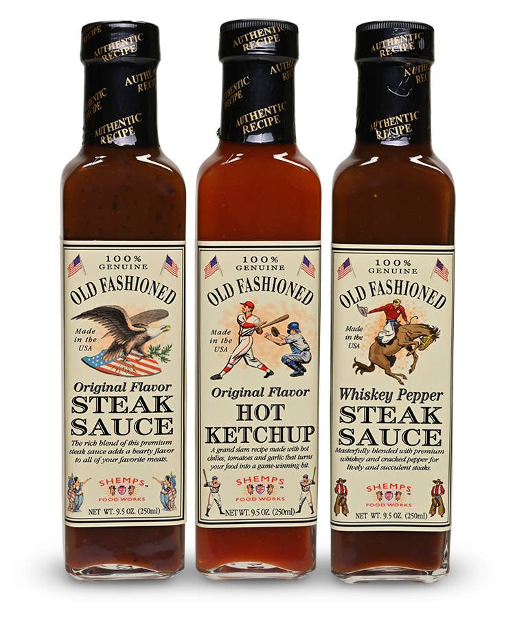 Golden West Specialty Foods – wholesale Ketchup – Shemps Old Fashioned Hot Ketchup - 9.5 oz1