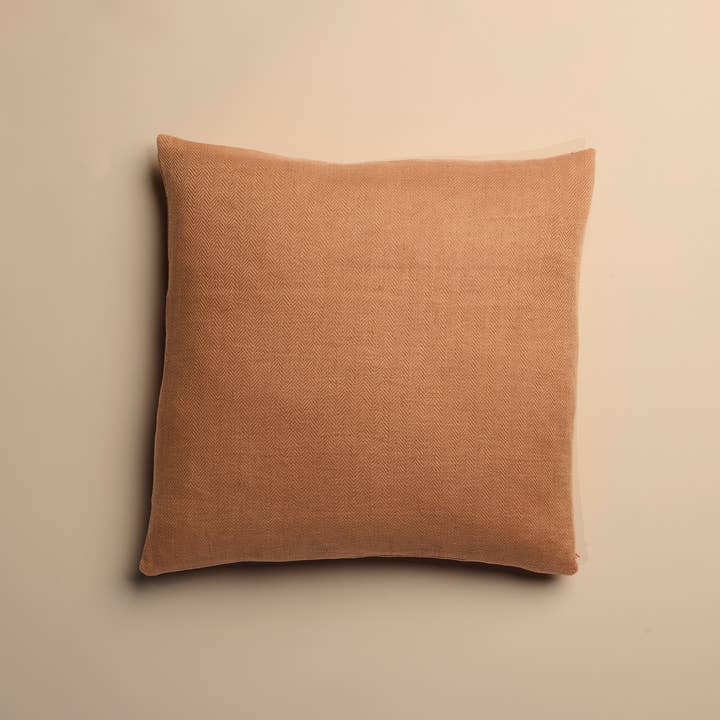 Drift Hemp Throw Pillow for wholesale by Evenfall Home