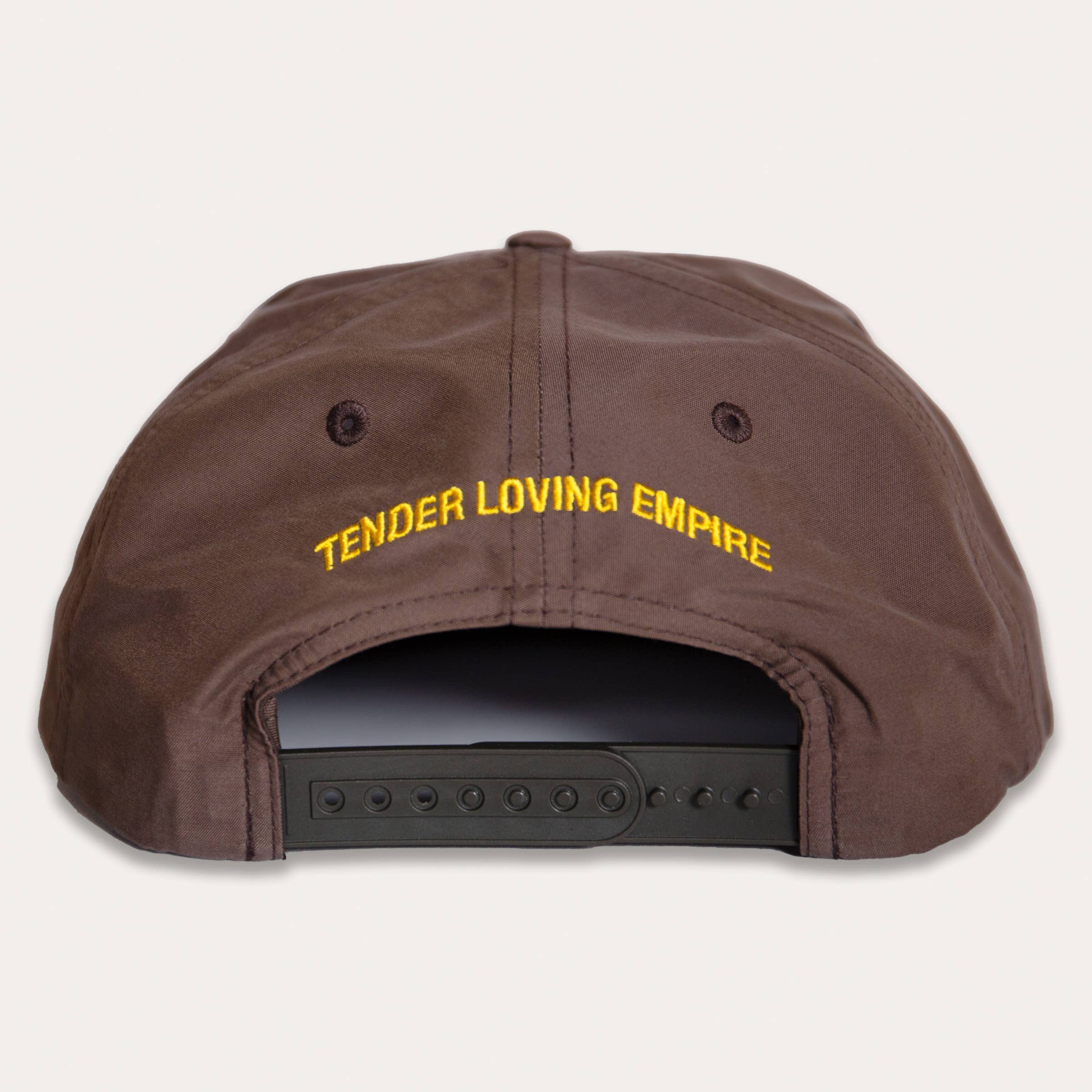 Tender Loving Empire - Wholesale Flat Brim Cap - Unisex - Retro Mt. Hood Rope Hat (Brown)2