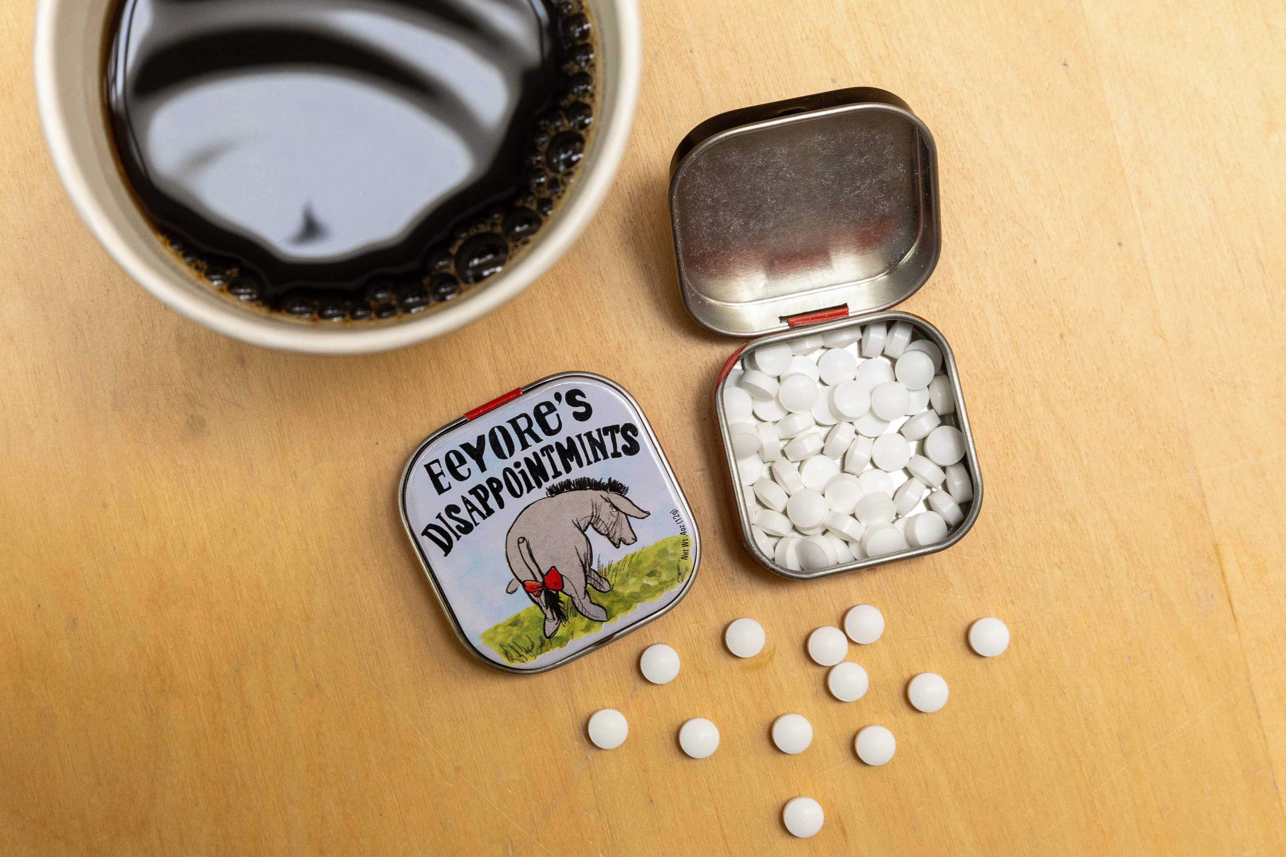 Unemployed Philosophers Guild – Engroshandel Mints – Eeyores Disappointmints mintdåse2