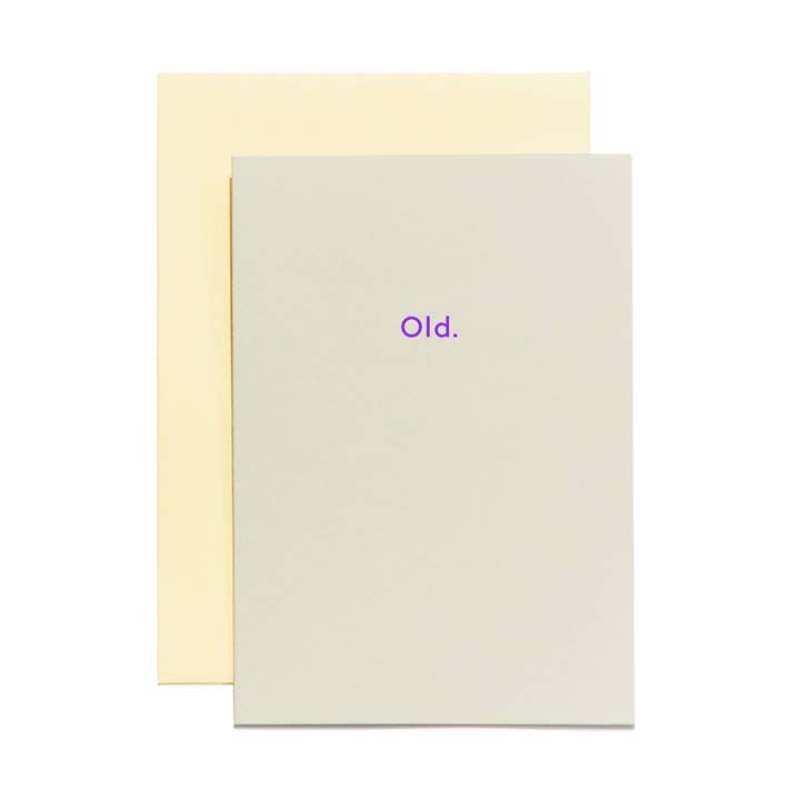 Mean Mail – wholesale Birthday card – Old. birthday card