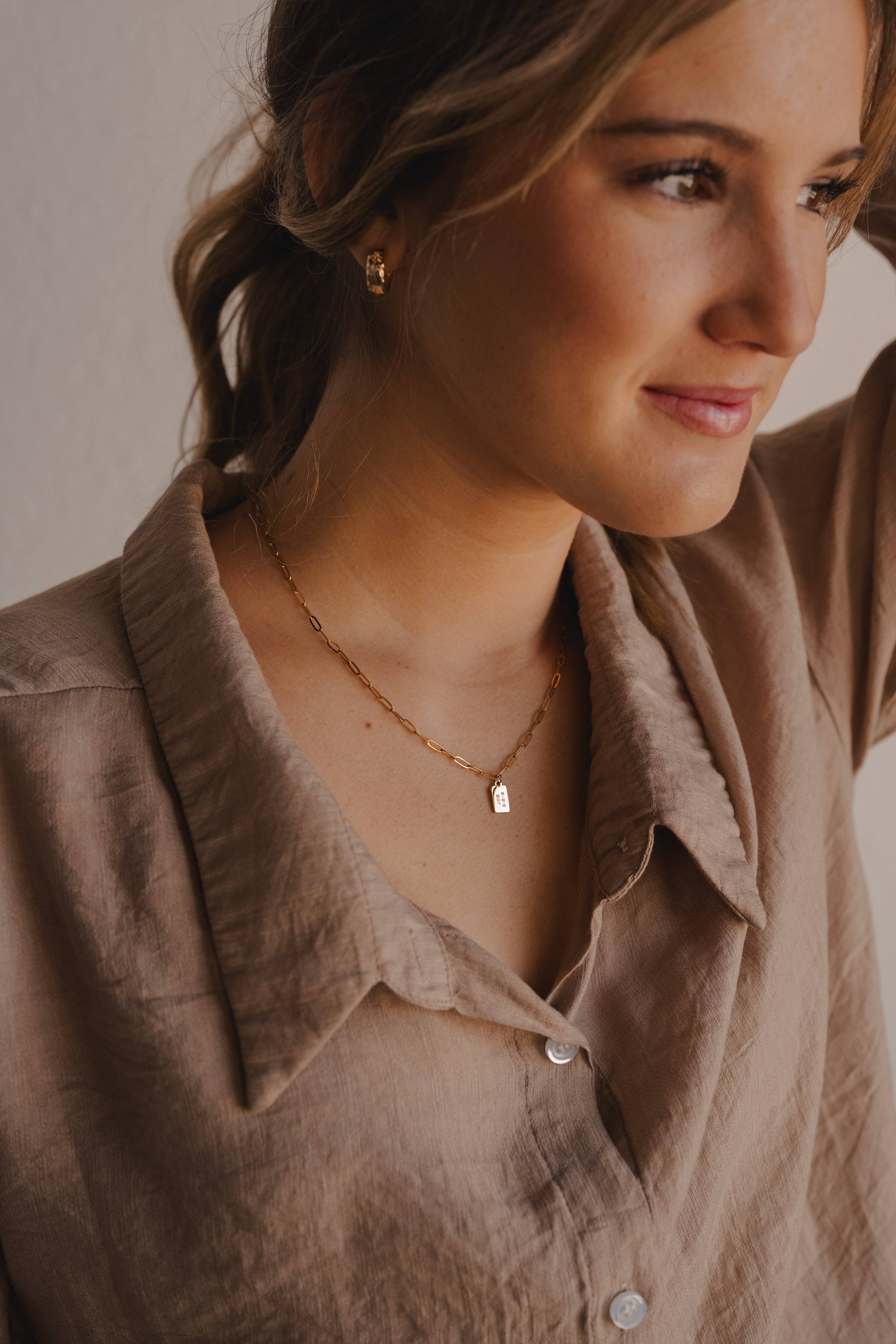 Dear Heart - Wholesale Pendant/Charm Necklace - Believe In Miracles Mini Tag Necklace | Christian Jewelry1